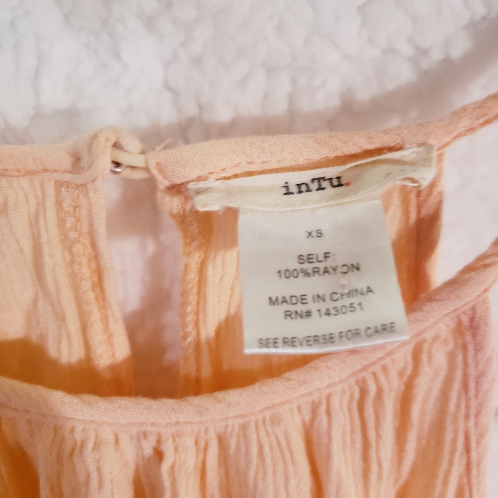 Peach InTu Halter Top - Picture 3 of 5
